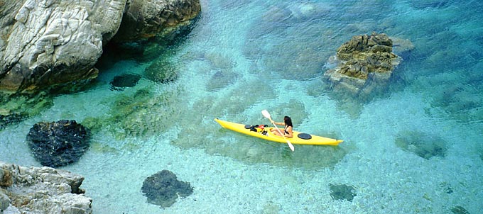 Kayak all'Elba
